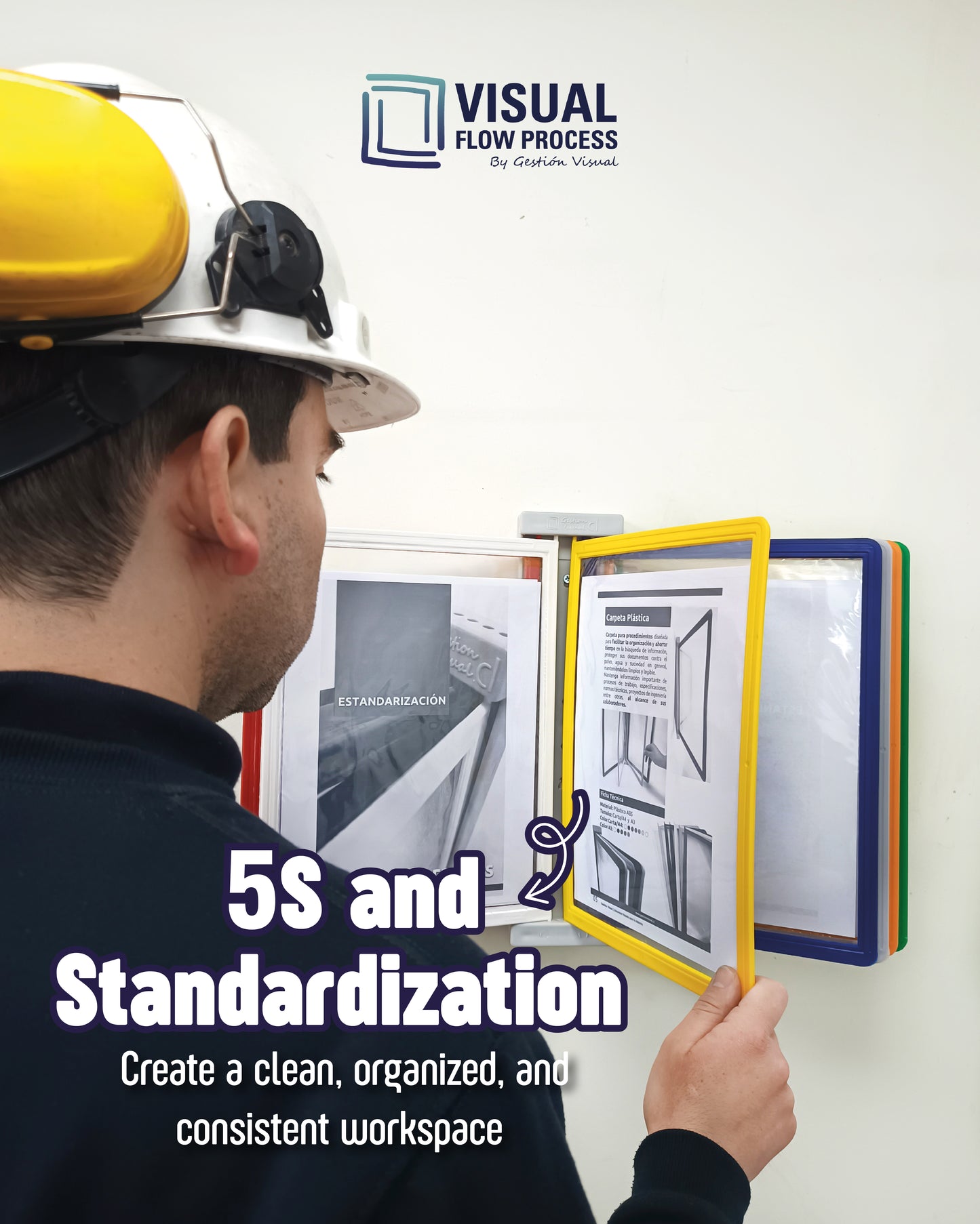 Wall Mounted Reference System Letter/A4 size - Double-Sided Pockets