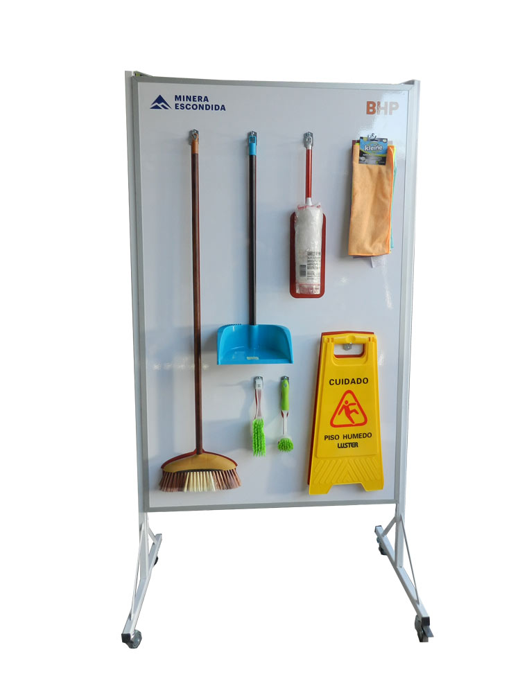5S cleaning tools station