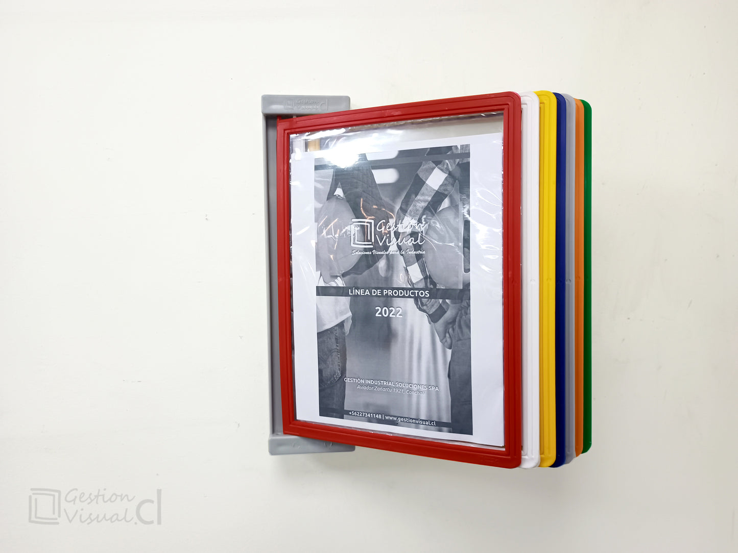 Wall Mounted Reference System A3 size - Double-Sided Pockets